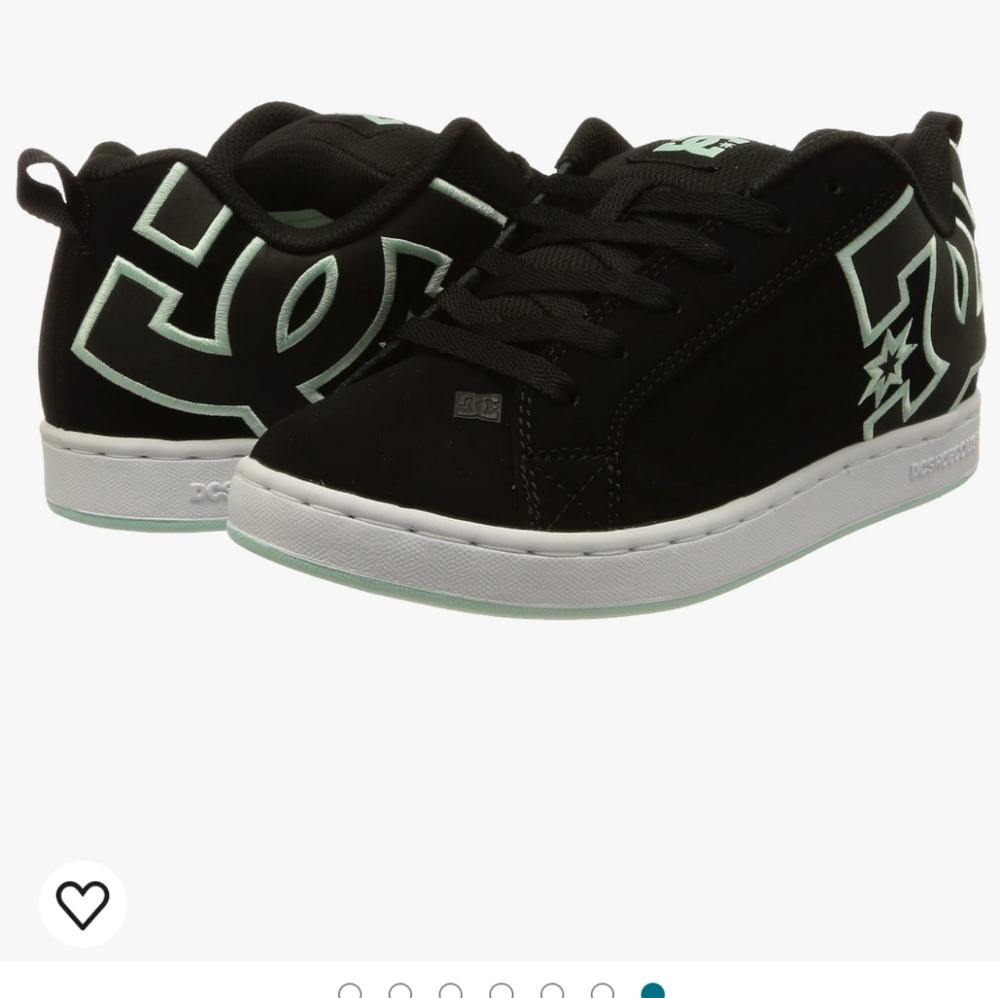 DC Women's Court Graffik Low Top Casual Skate Shoe size 11